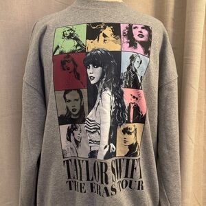 Taylor Swift Multicolor The Eras Tour Sweatshirt
